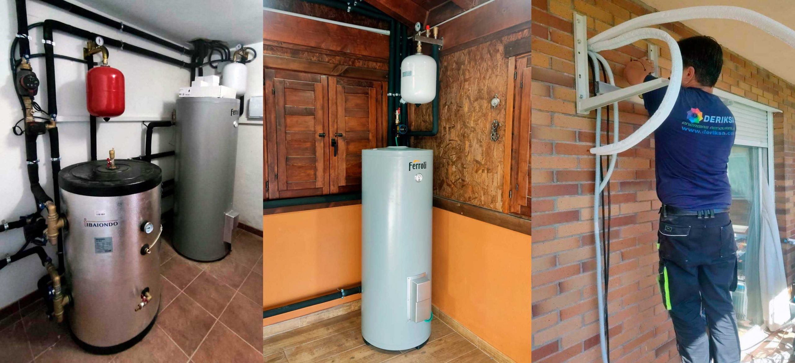 Instalación de aerotermia en Madrid